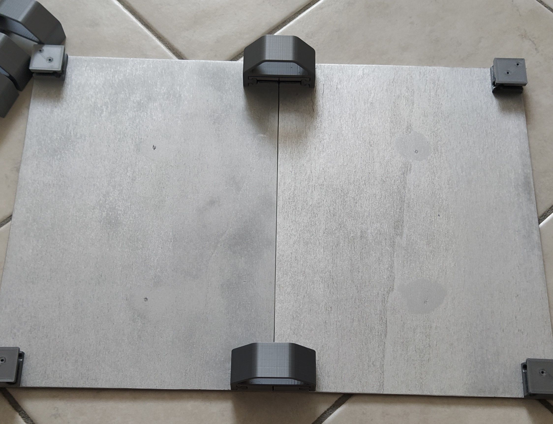 Modular table 3D print model_11