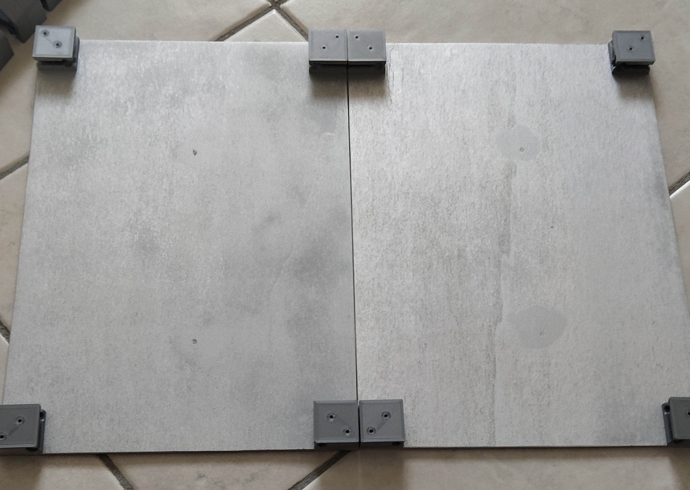 Modular table 3D print model_10