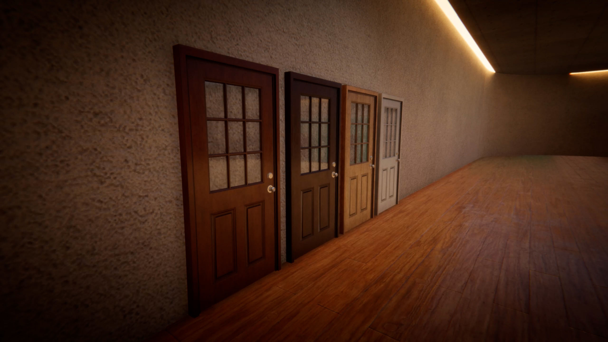 Door Collection Unity HDRP  Low-poly 3D model_34