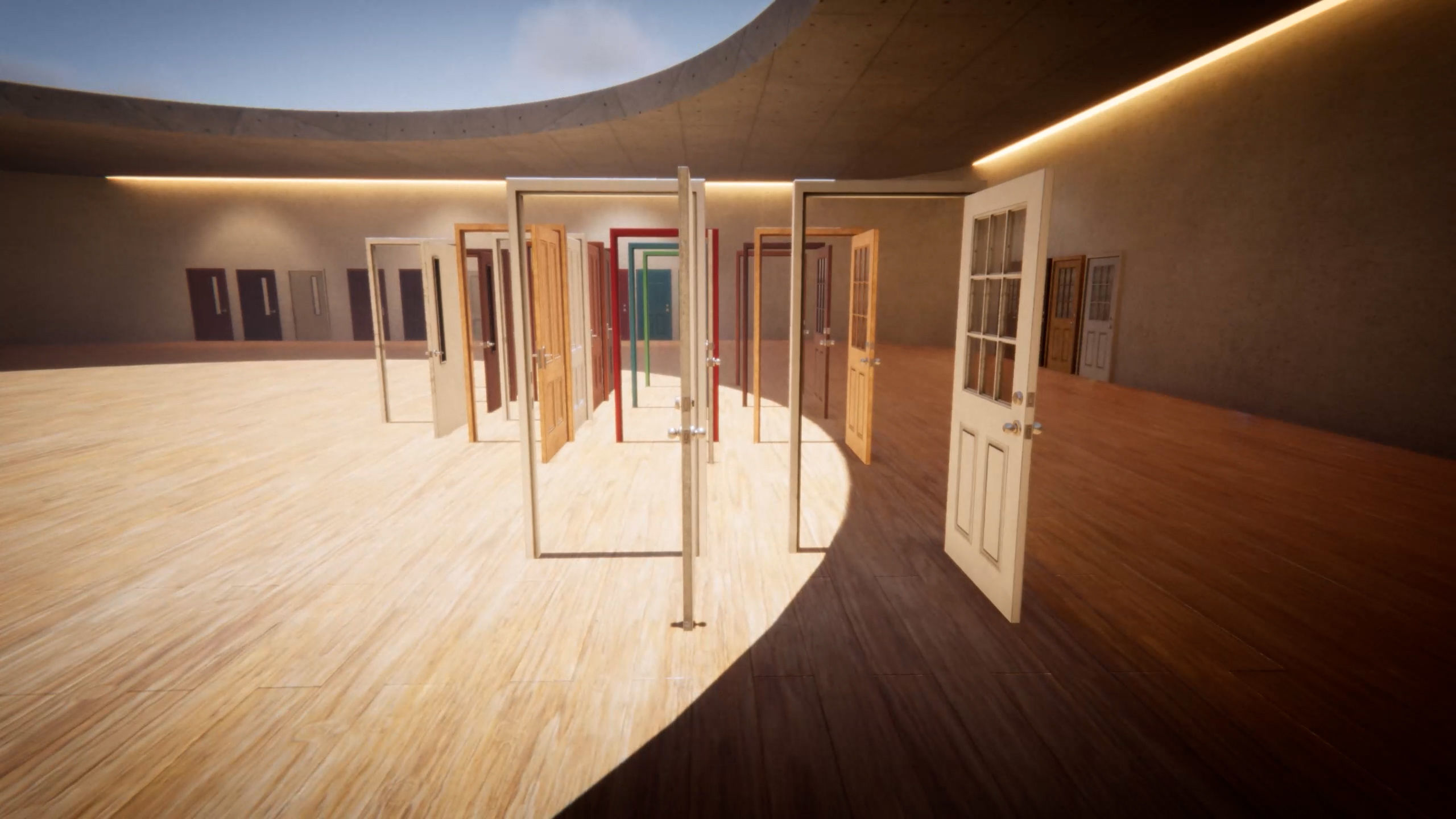 Door Collection Unity HDRP  Low-poly 3D model_38