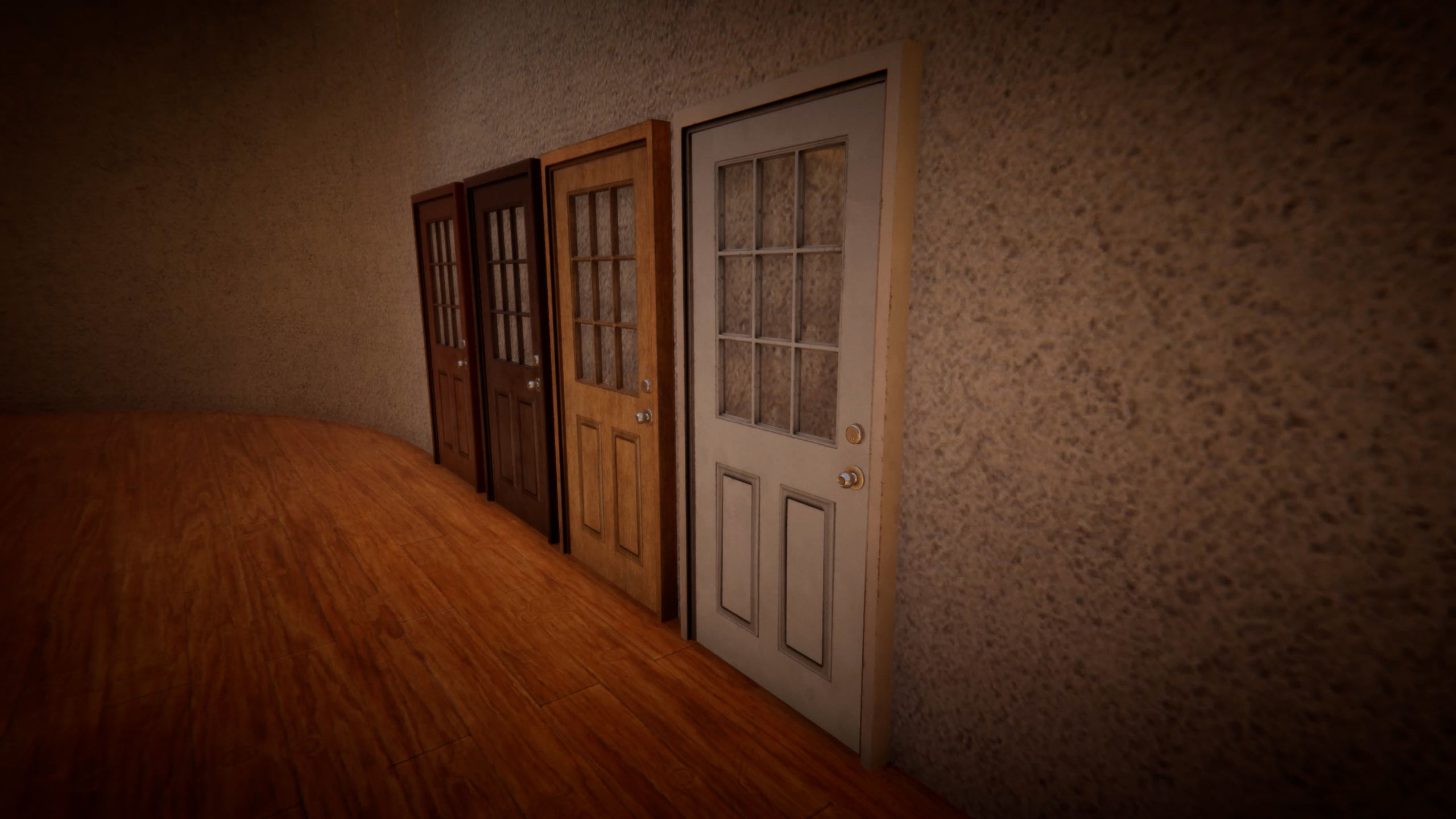 Door Collection Unity HDRP  Low-poly 3D model_35