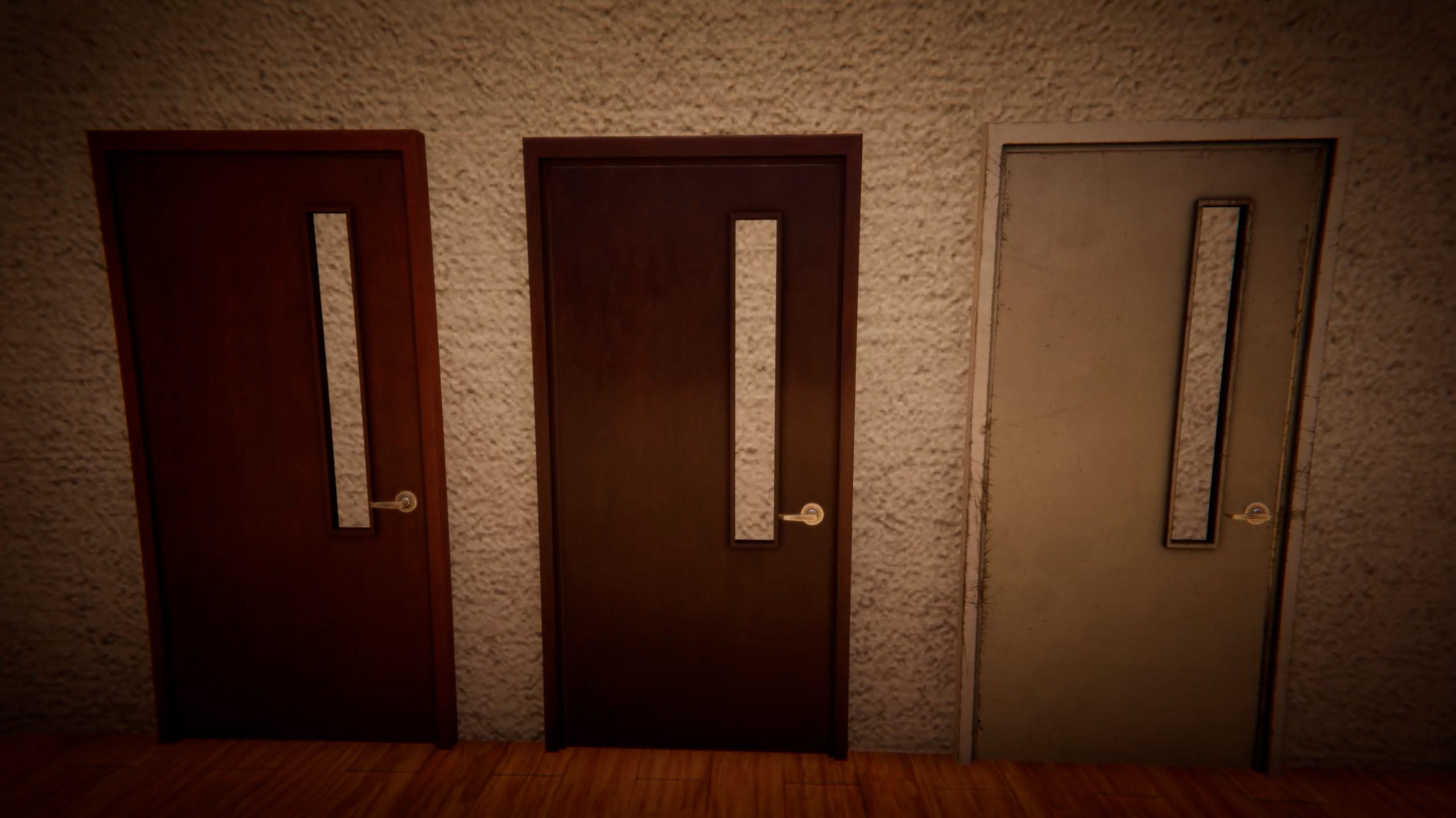 Door Collection Unity HDRP  Low-poly 3D model_5