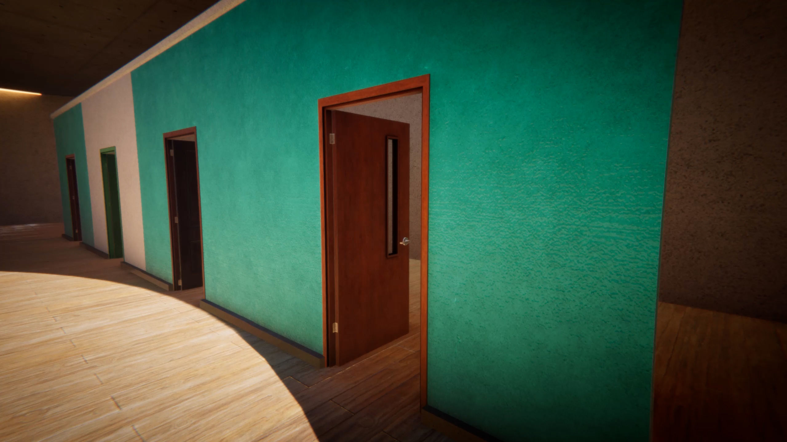 Door Collection Unity HDRP  Low-poly 3D model_44