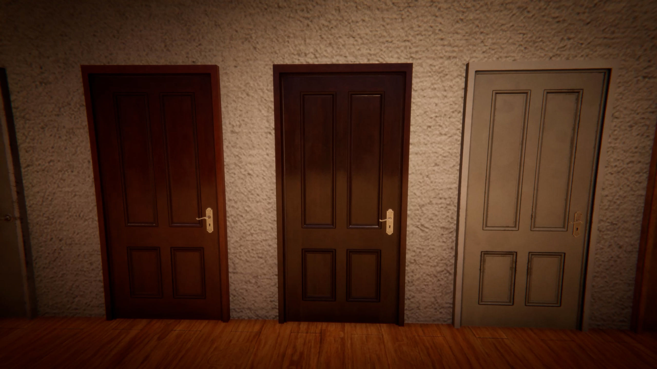 Door Collection Unity HDRP  Low-poly 3D model_4