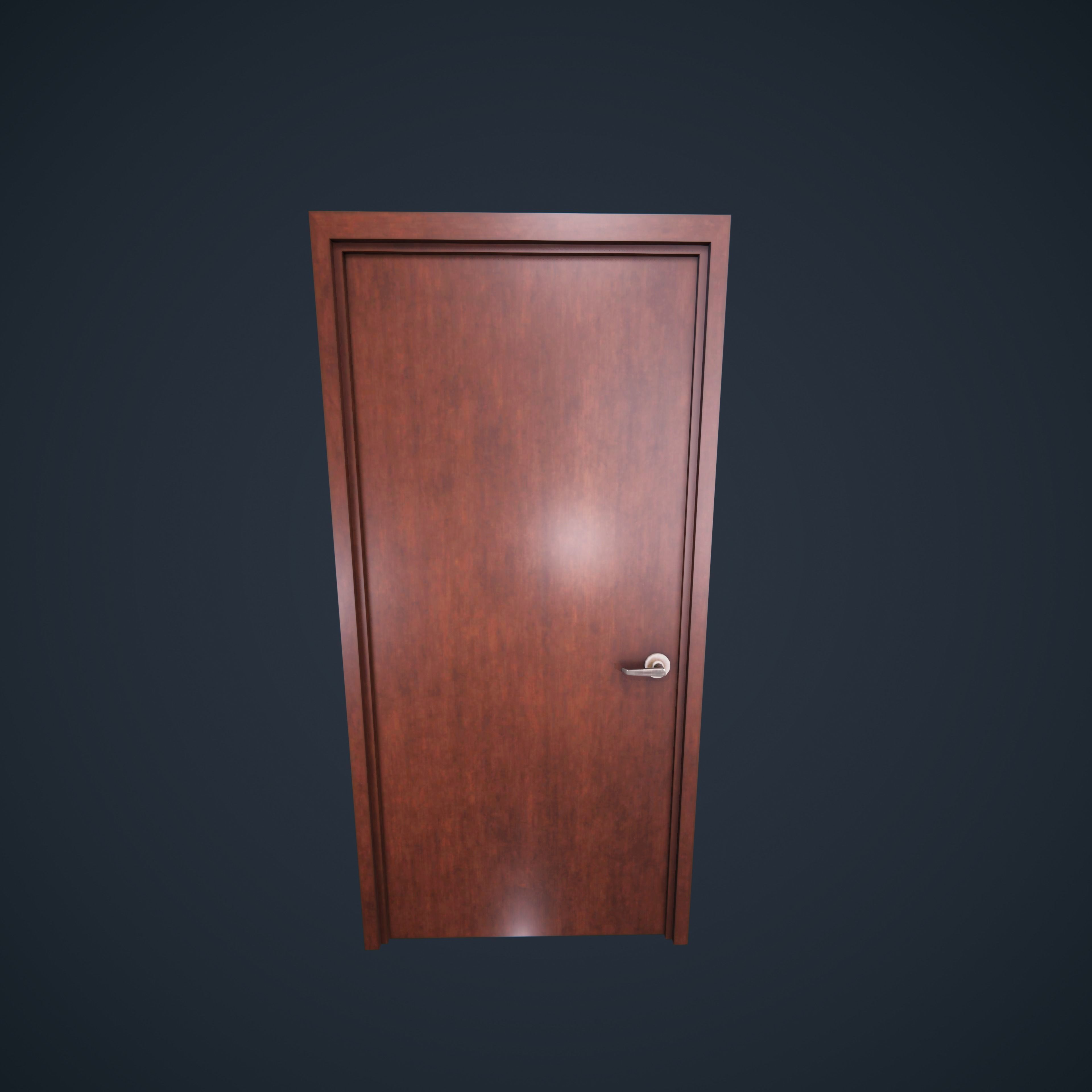 Door Collection Unity HDRP  Low-poly 3D model_18