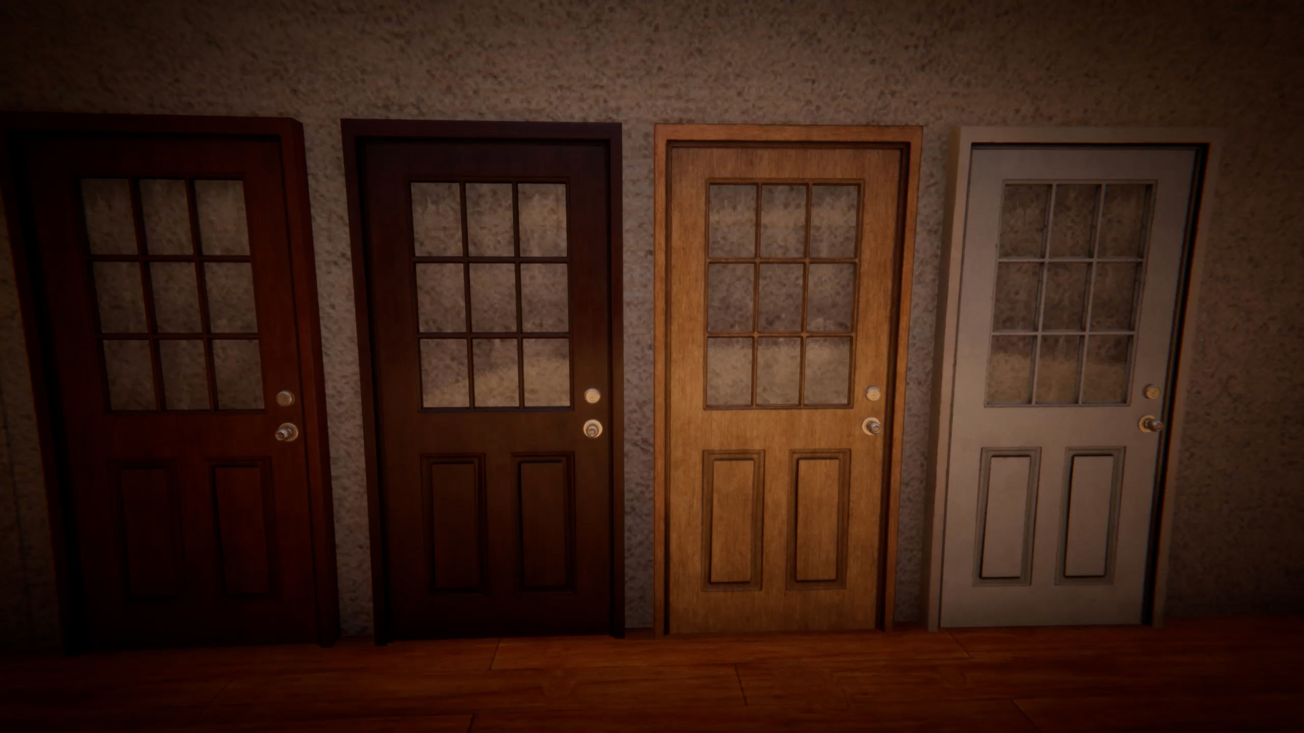 Door Collection Unity HDRP  Low-poly 3D model_2