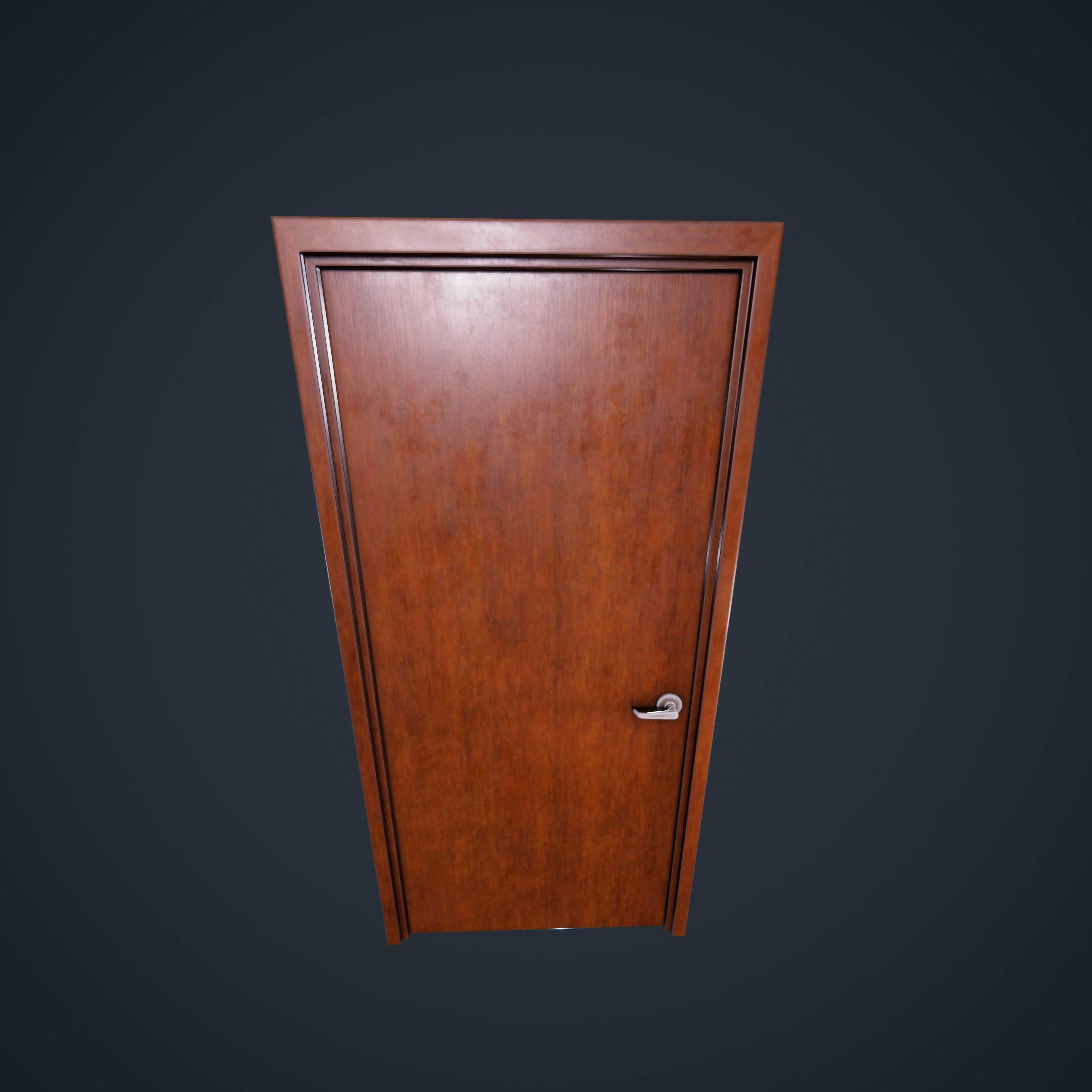 Door Collection Unity HDRP  Low-poly 3D model_19