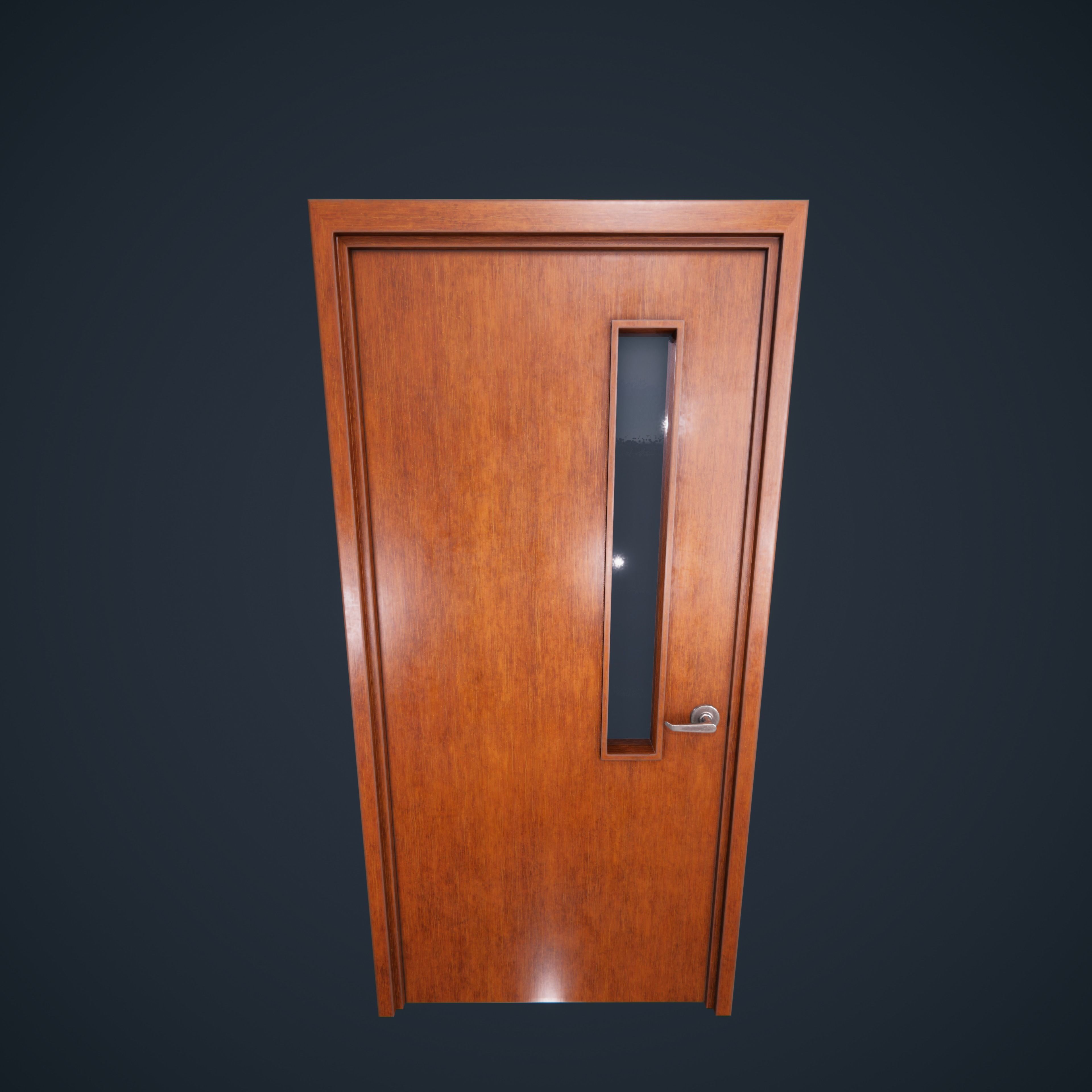 Door Collection Unity HDRP  Low-poly 3D model_21