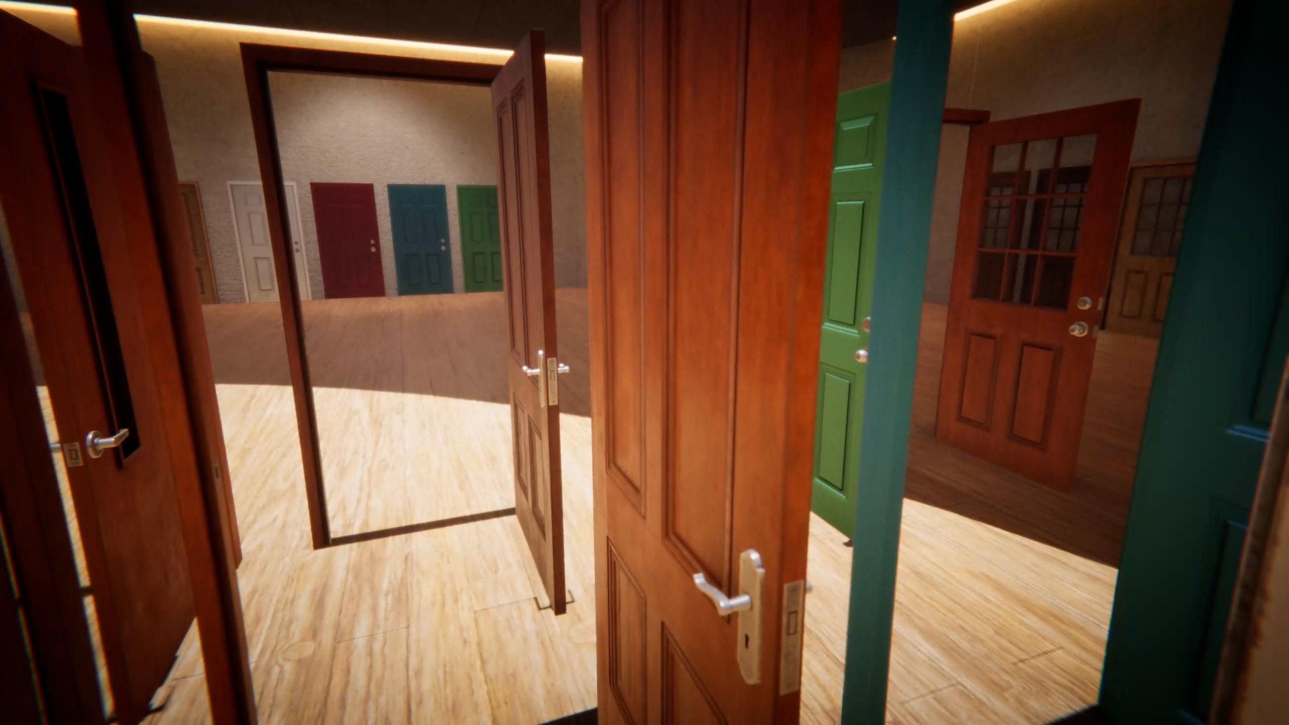 Door Collection Unity HDRP  Low-poly 3D model_26