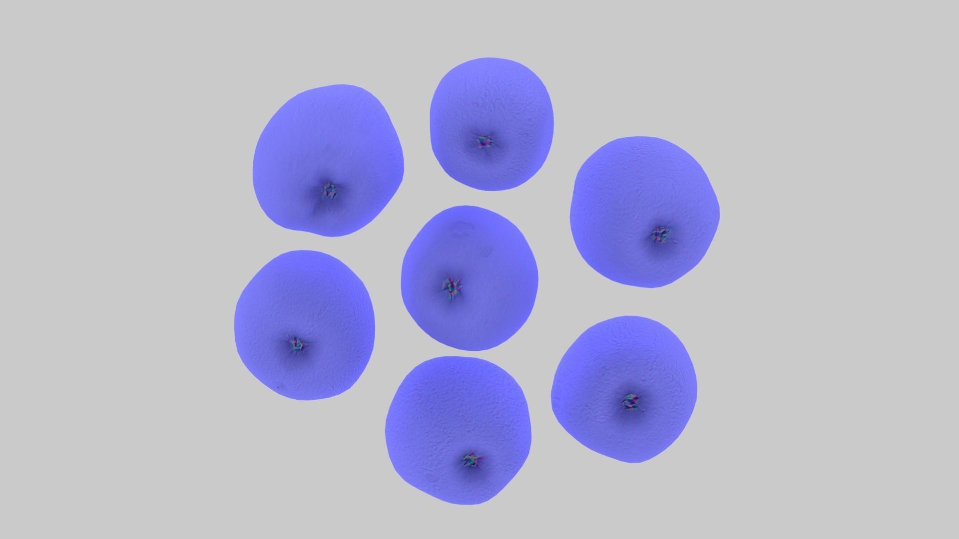 Apple Scan Set Low-poly 3D model_20