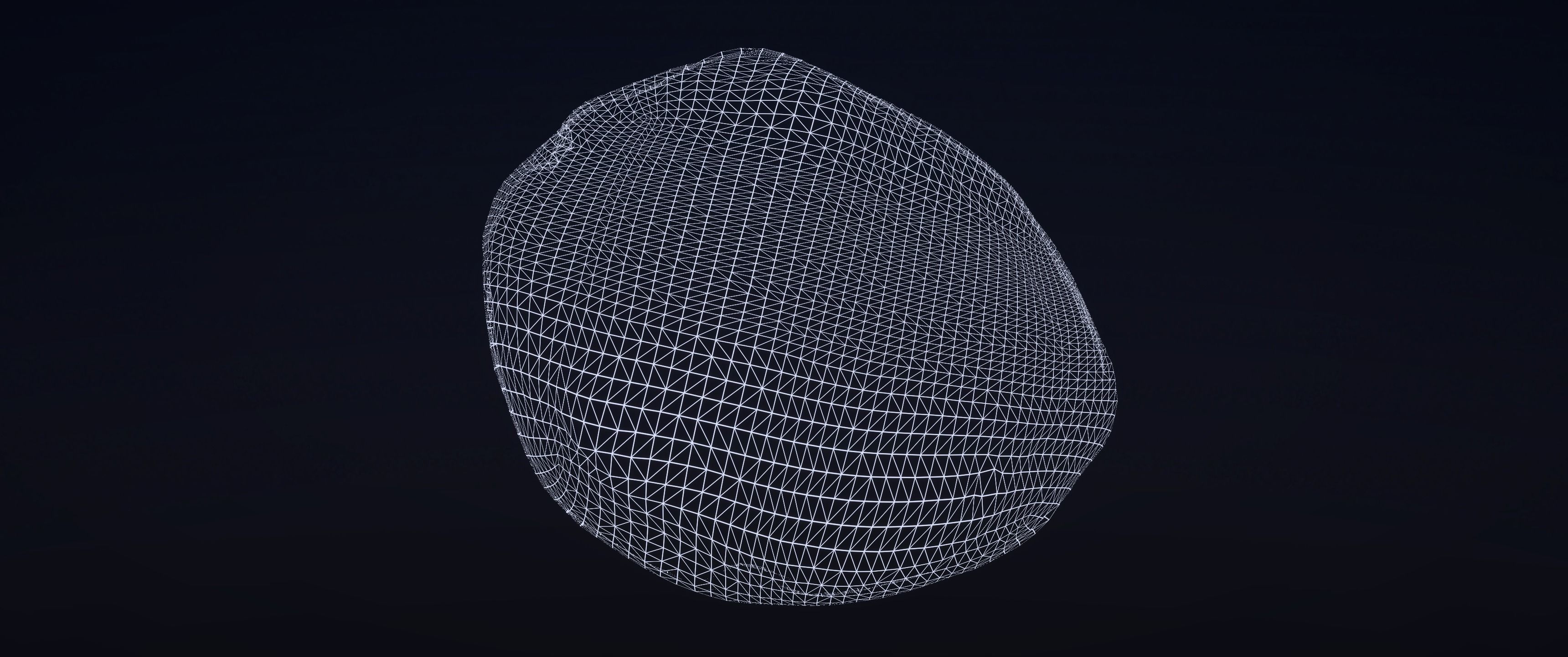 8k Another Cream Filled Doughnut - 5 Levels of Detail Low-poly 3D model_15