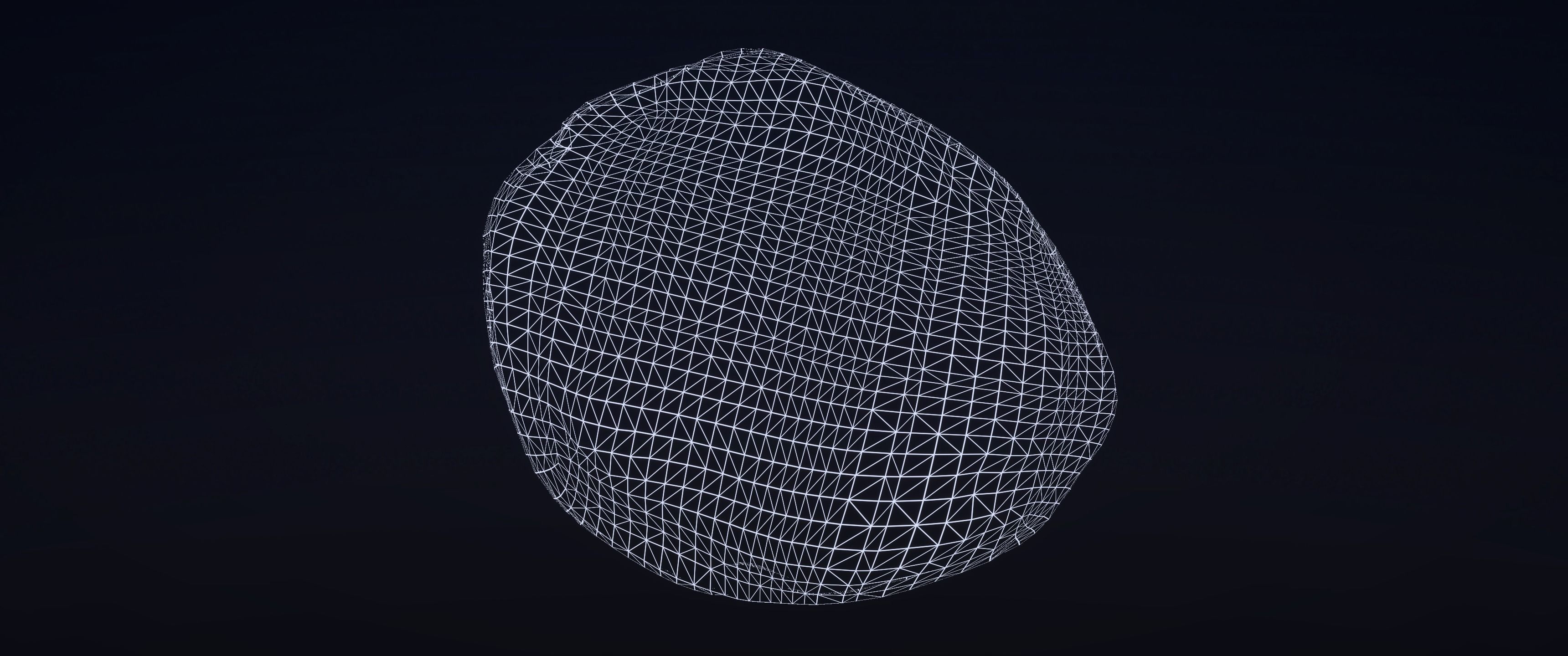 8k Another Cream Filled Doughnut - 5 Levels of Detail Low-poly 3D model_16