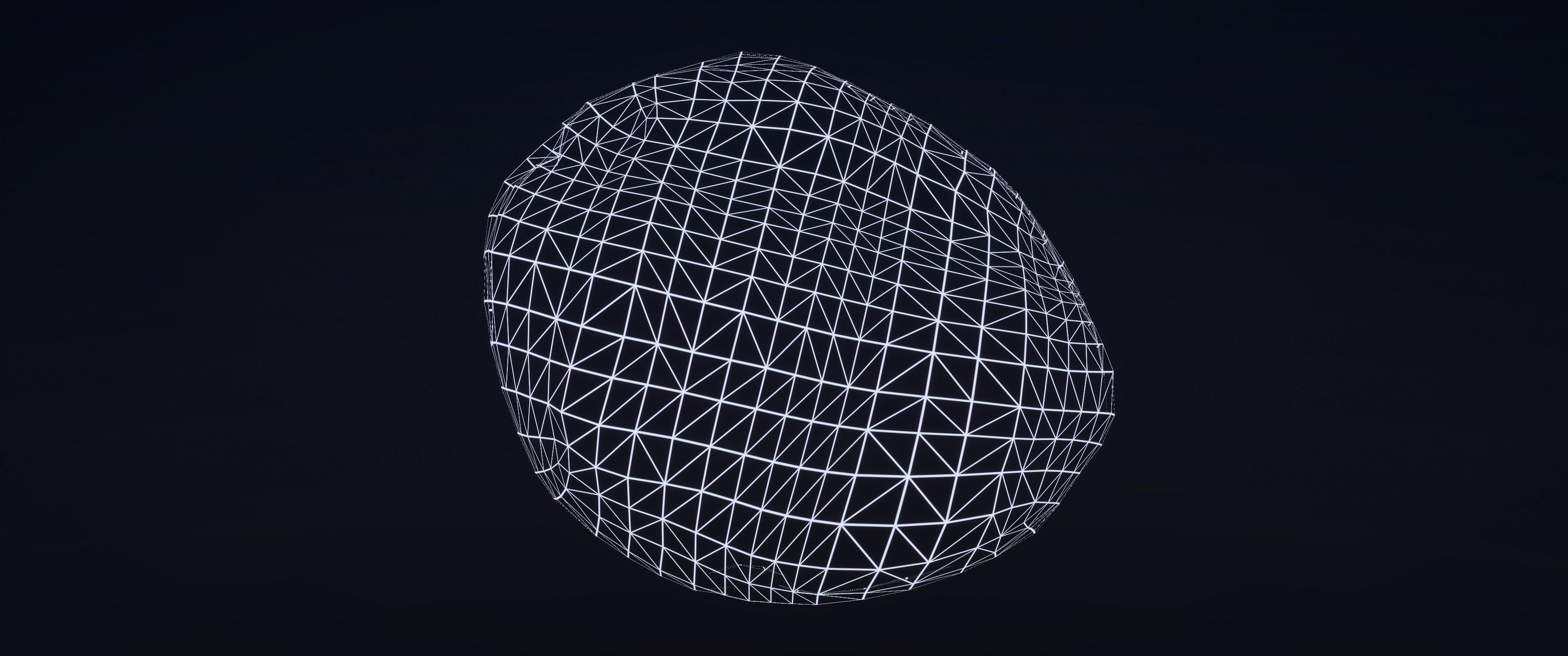 8k Another Cream Filled Doughnut - 5 Levels of Detail Low-poly 3D model_18