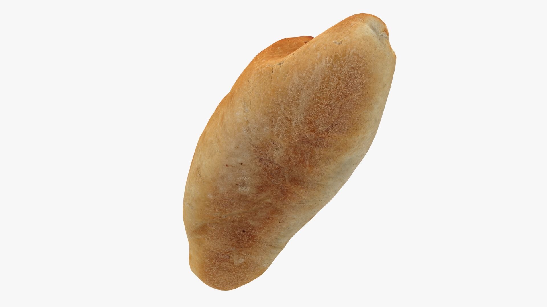 Bread Scan Low-poly 3D model_10