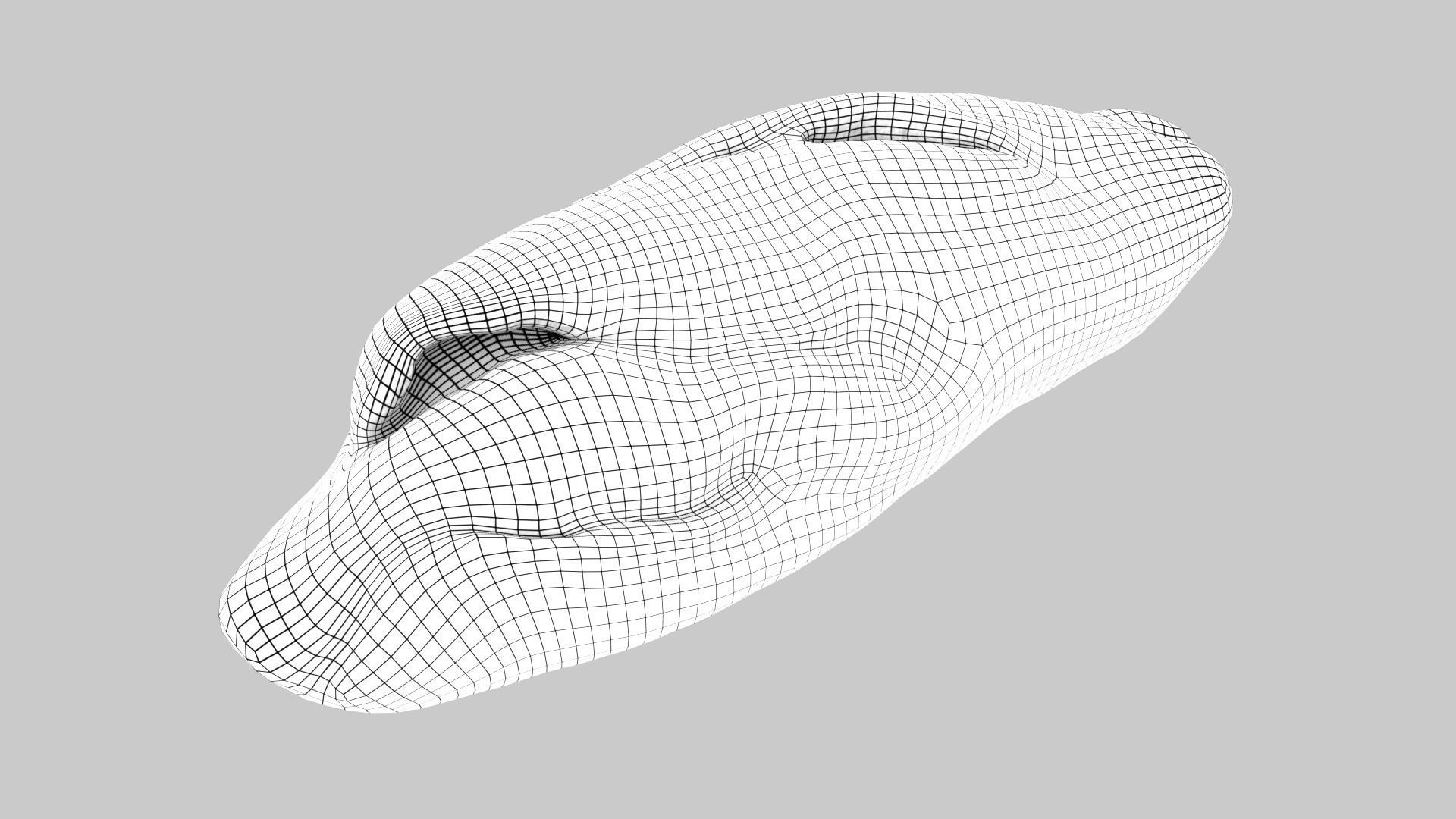 Bread Scan Low-poly 3D model_18