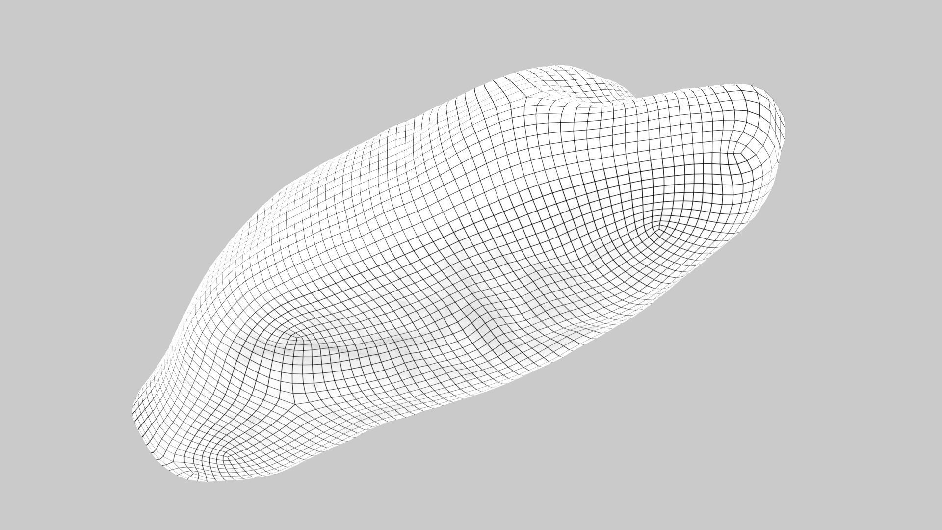 Bread Scan Low-poly 3D model_17