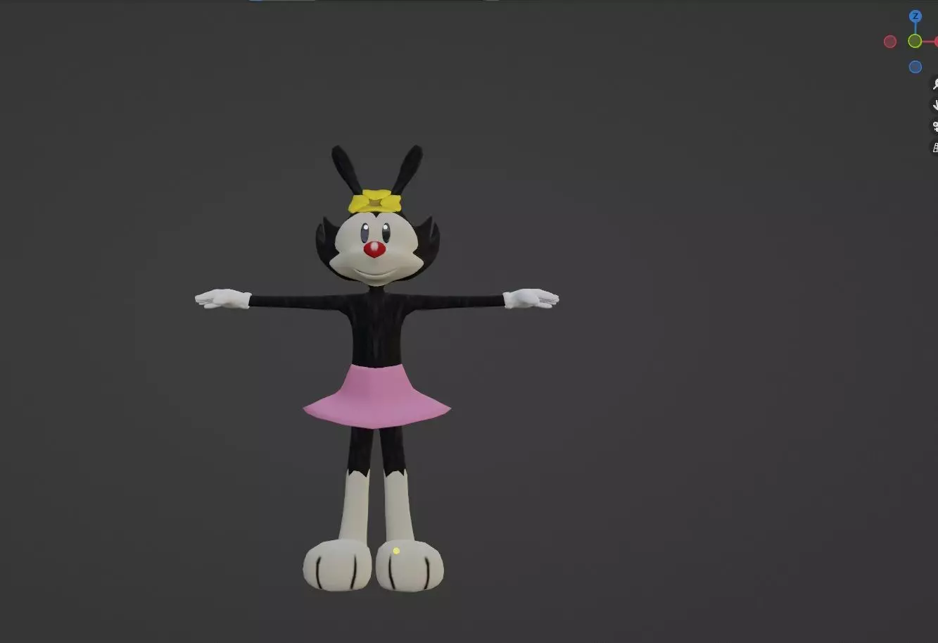 Dot Warner 3D model_0