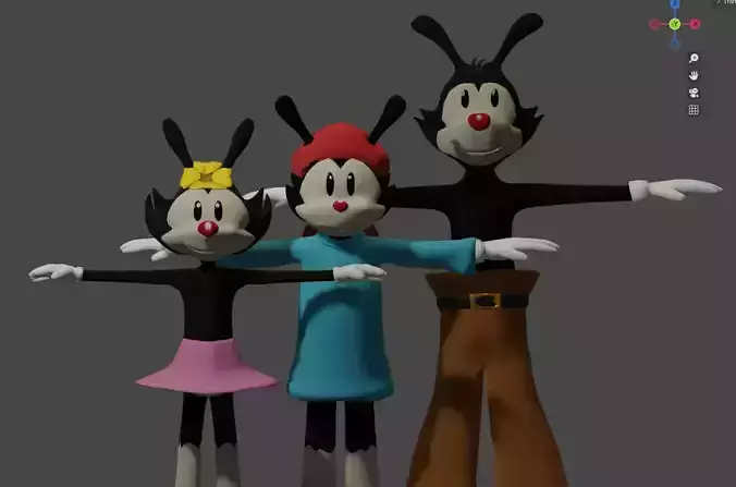 Yakko Wakko And Dot Warner