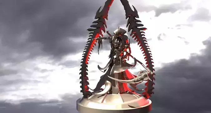  Grim Reaper Arch statue 