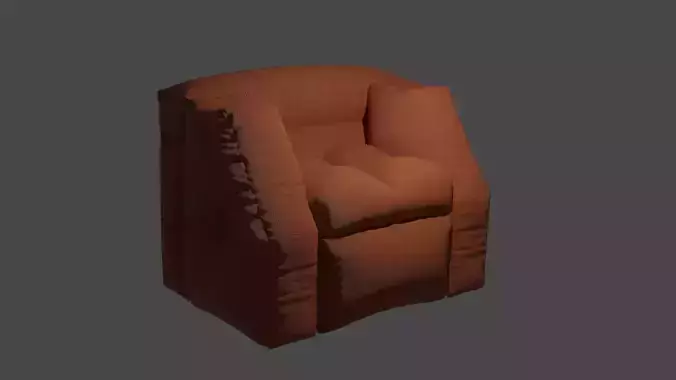 Armchair for bedroom or living room