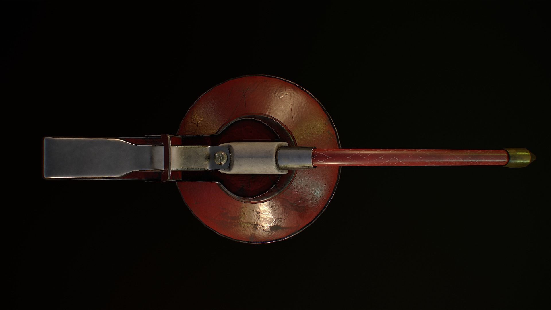 Small oil can 1A Low-poly 3D model_10