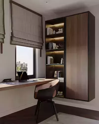 Study Room Realistic