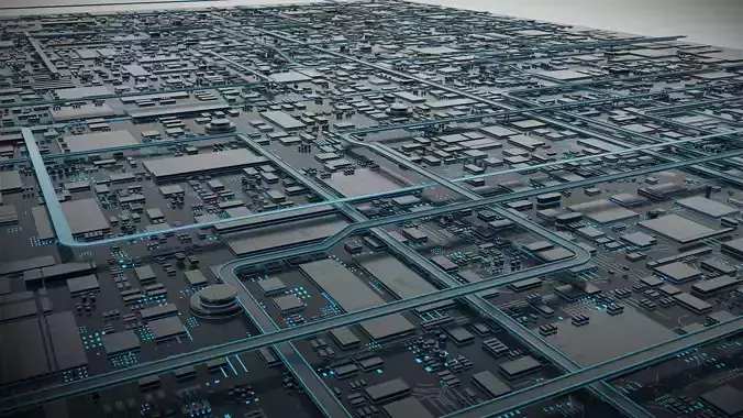 circuit board 3D model
