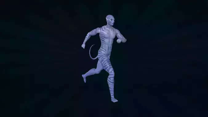 AVTR-004 Avatar Running Animation