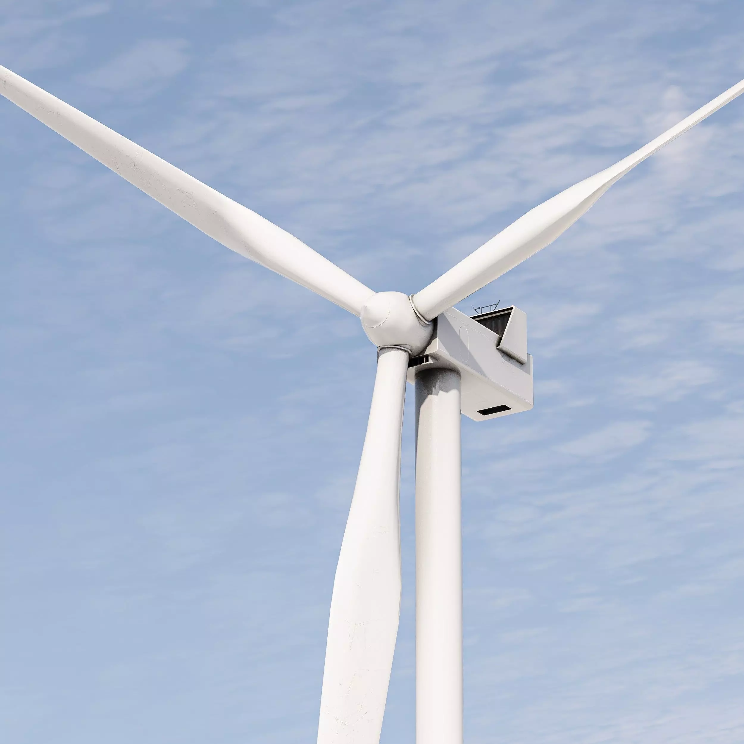 Wind Turbine Pack Low-poly 3D model_0