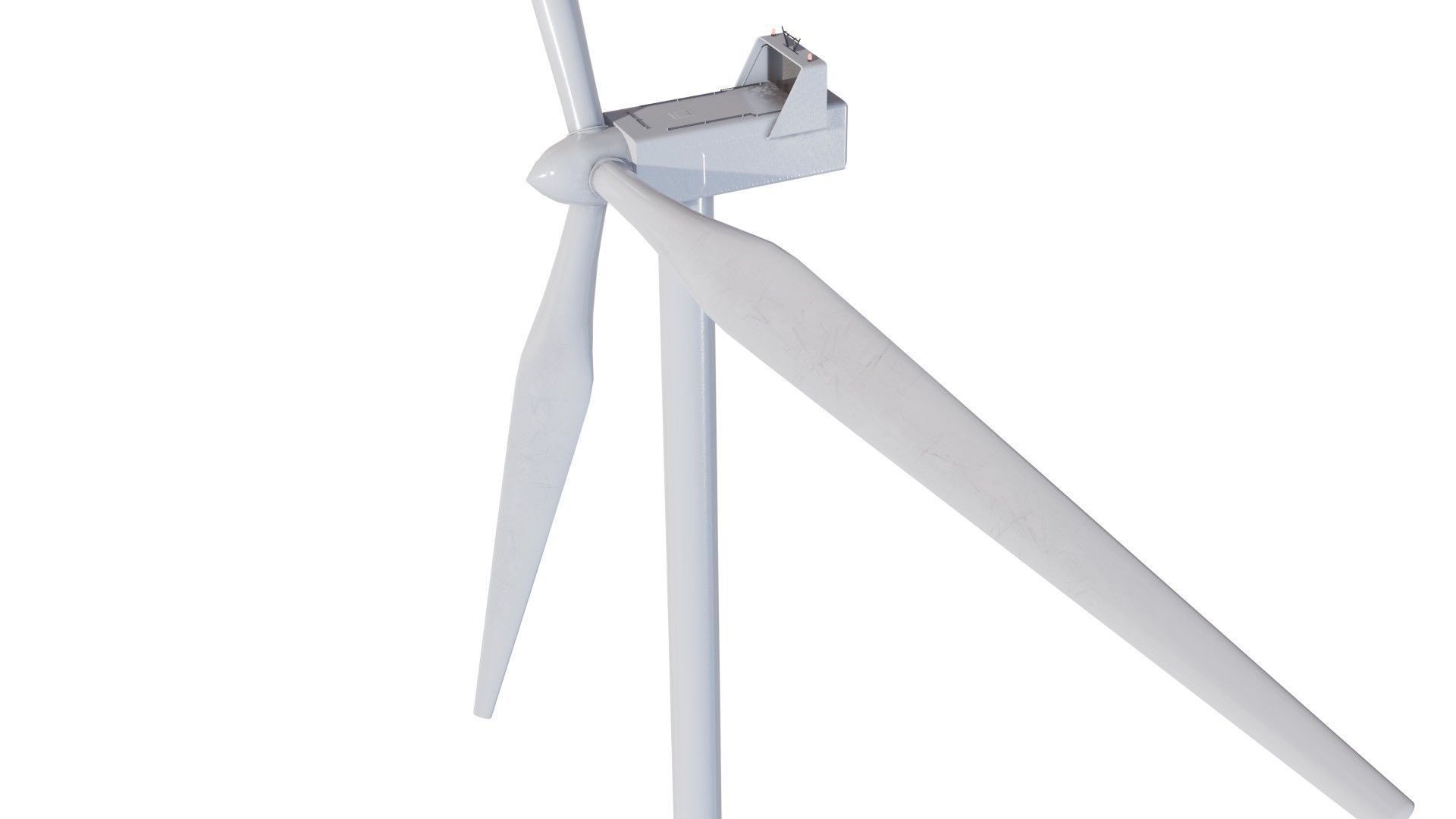 Wind Turbine Pack Low-poly 3D model_10