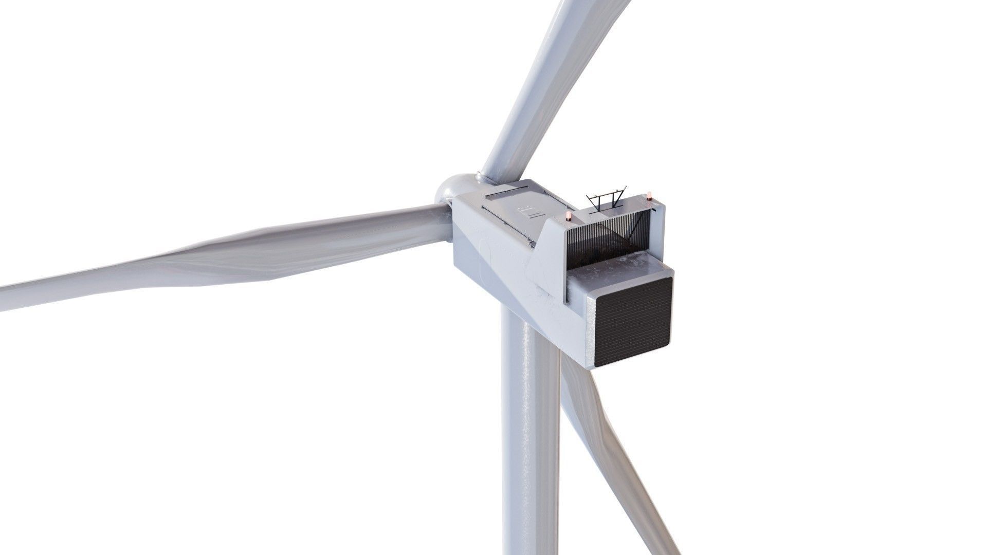 Wind Turbine Pack Low-poly 3D model_20