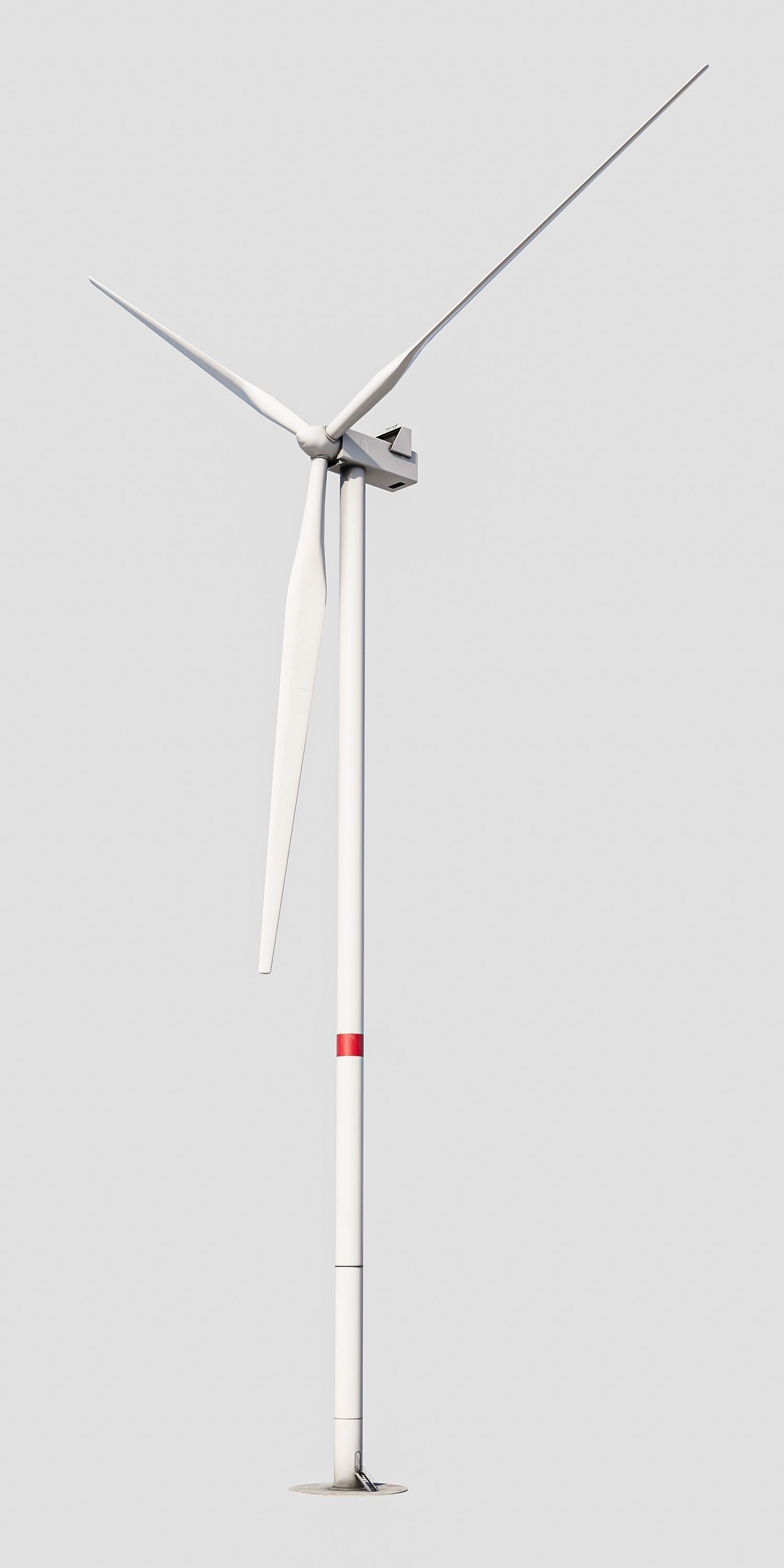 Wind Turbine Pack Low-poly 3D model_14