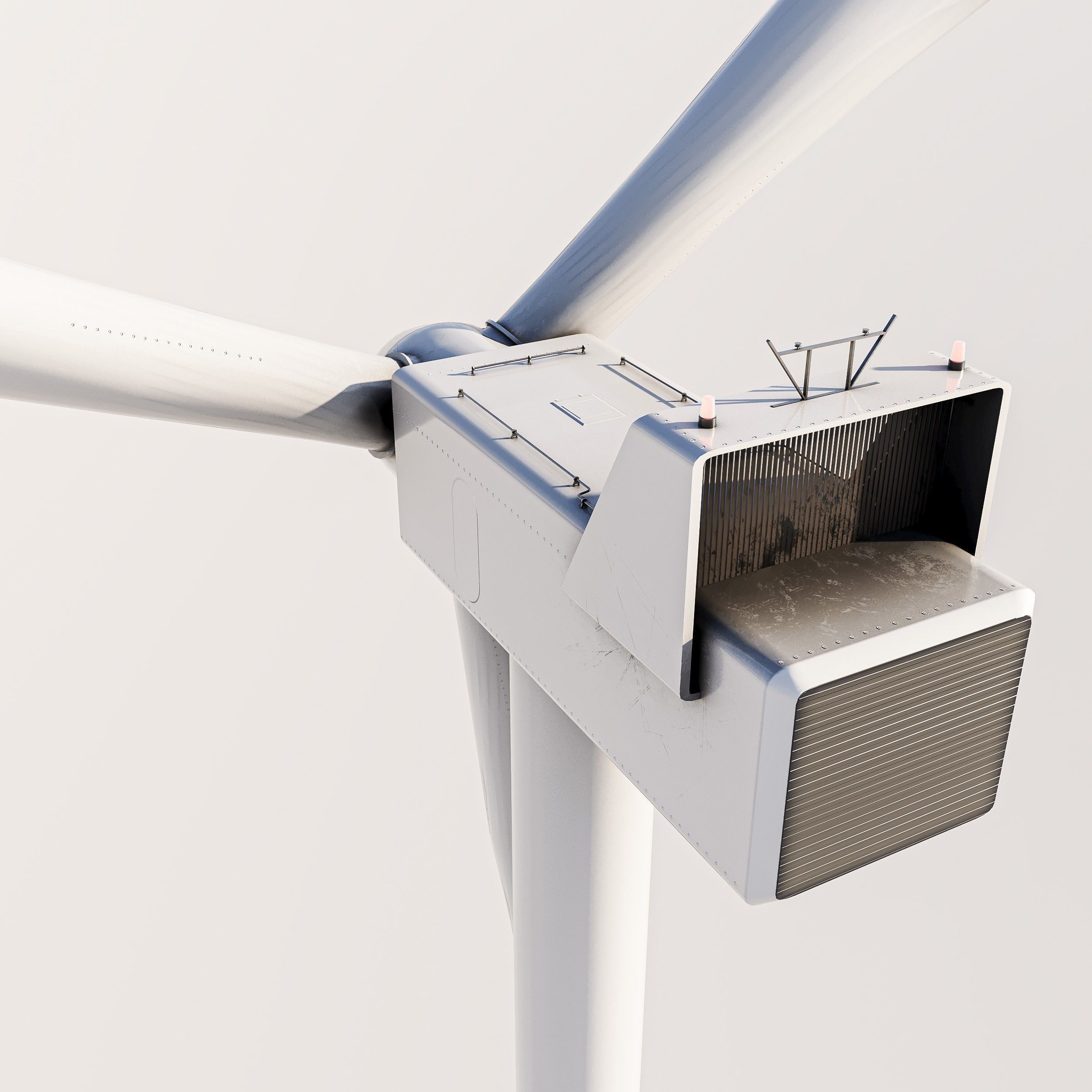 Wind Turbine Pack Low-poly 3D model_19