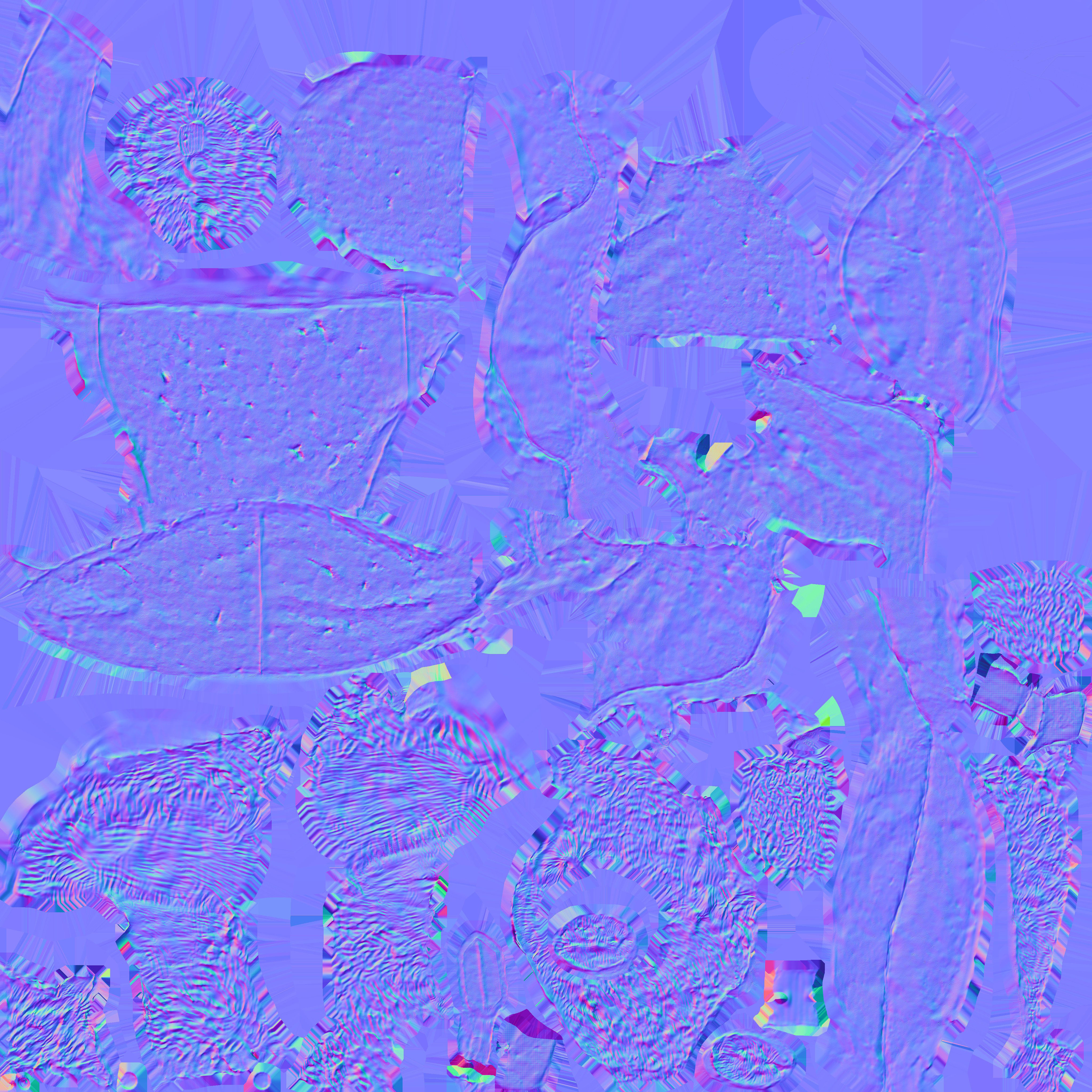 Game Ready Old Teddy Bear Low-poly 3D model_20