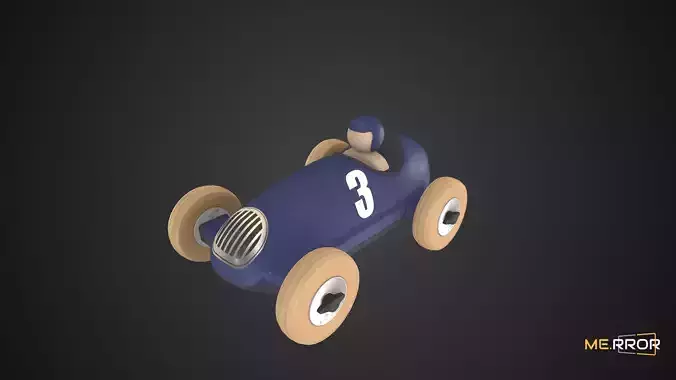 Game Ready Old Toy Car