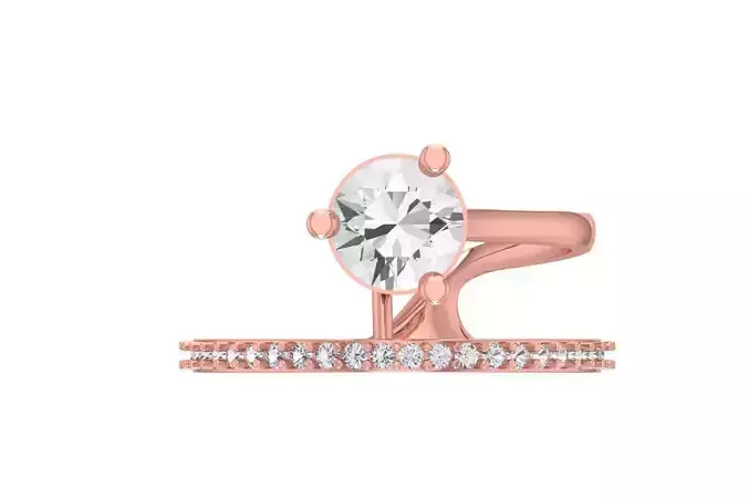 Women Ring 3dm STL OBJ FBX Renders Details