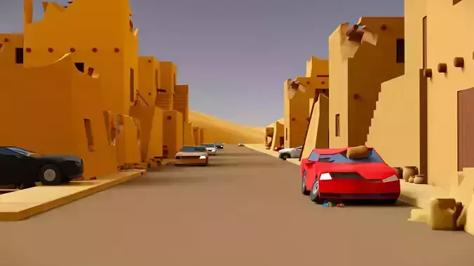 MiddleEast Asset Pack Low Poly - Game Ready