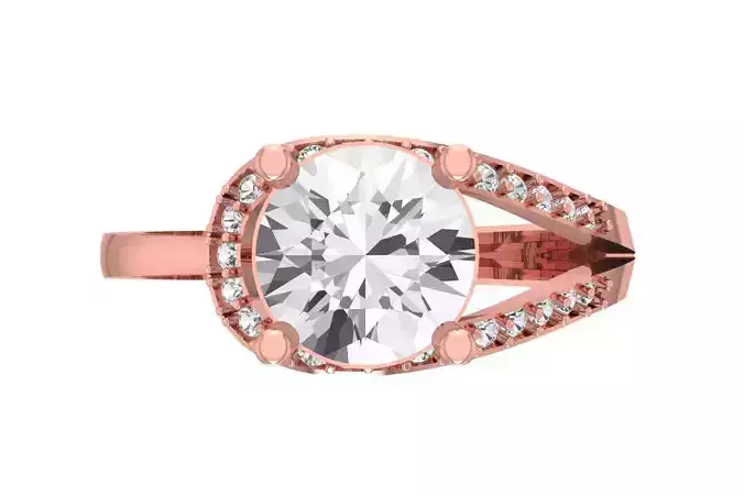 Women Ring 3dm STL OBJ FBX Renders Details