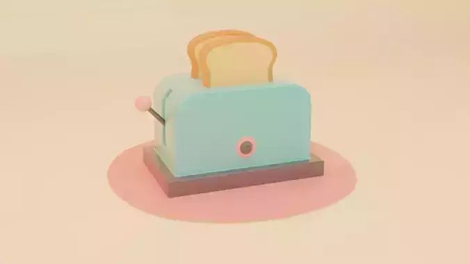Toaster 3D model