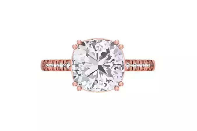 Women Ring 3dm STL OBJ FBX Renders Details