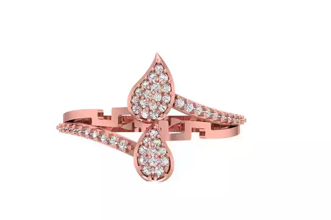 Women Rings 3dm STL OBJ FBX Renders Details