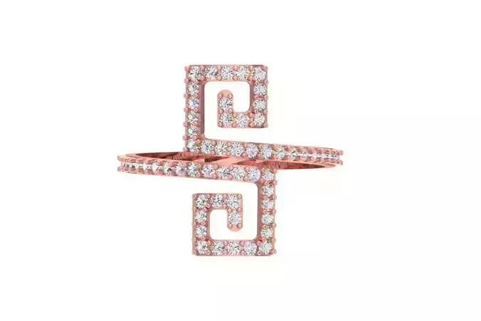 Women Rings 3dm STL OBJ FBX Renders Details