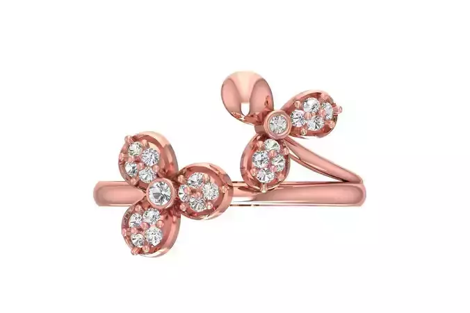 Women Rings 3dm STL OBJ FBX Renders Details