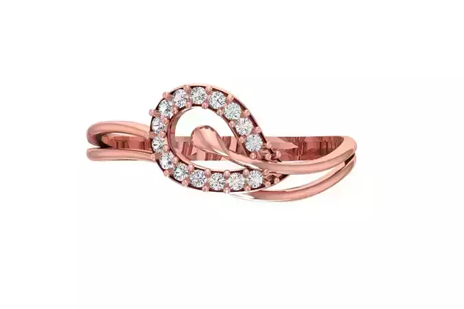 Women Rings 3dm STL OBJ FBX Renders Details