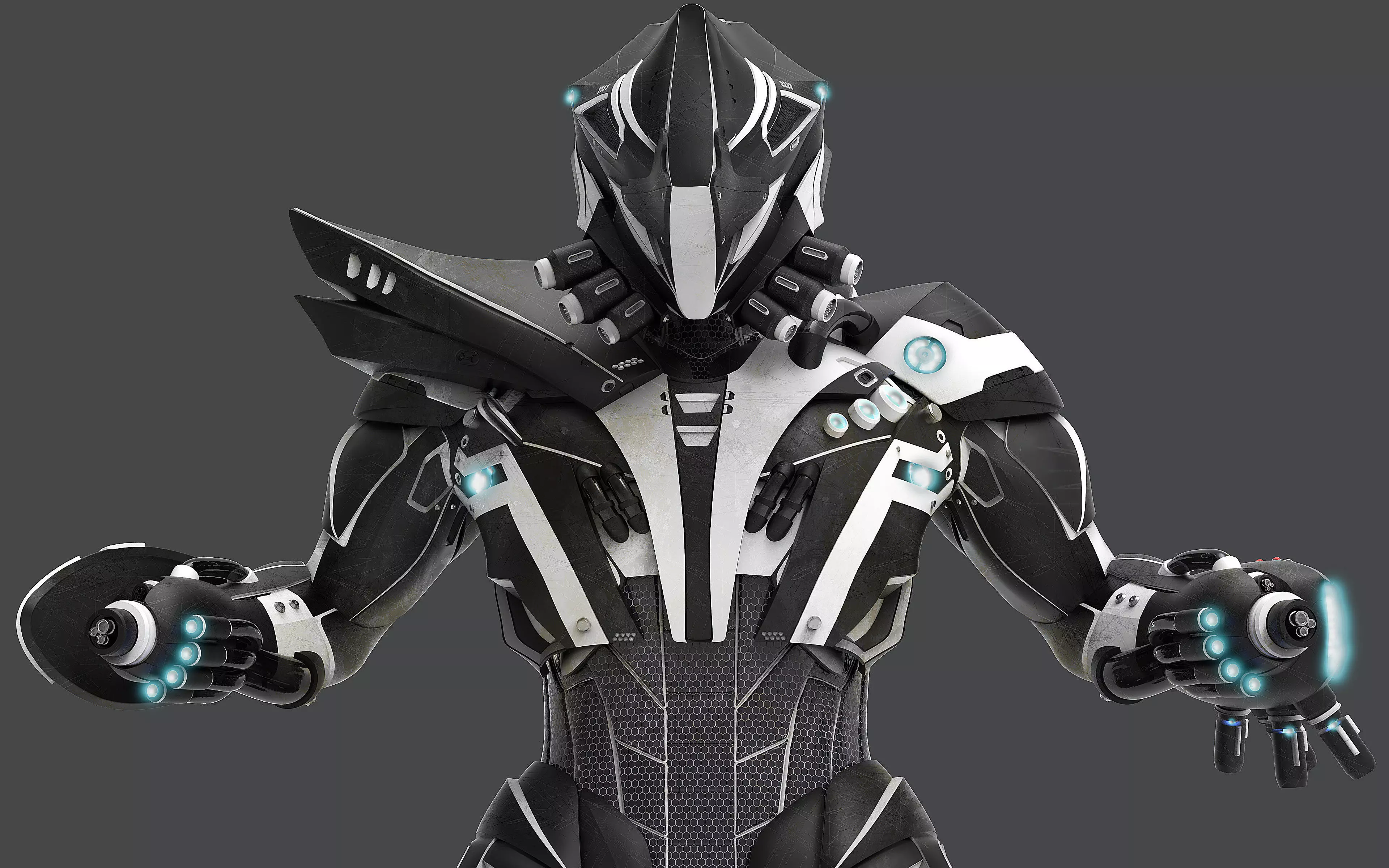 Mech Soldier 3D Printable 3D print model