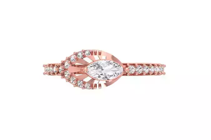 Women Rings 3dm STL OBJ FBX Renders Details