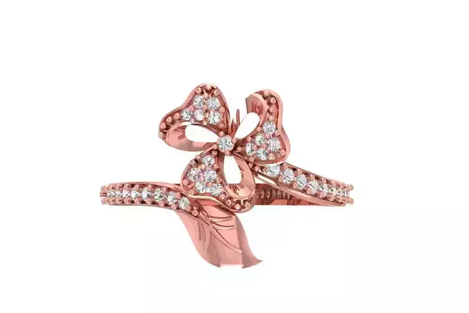 Women Rings 3dm STL OBJ FBX Renders Details