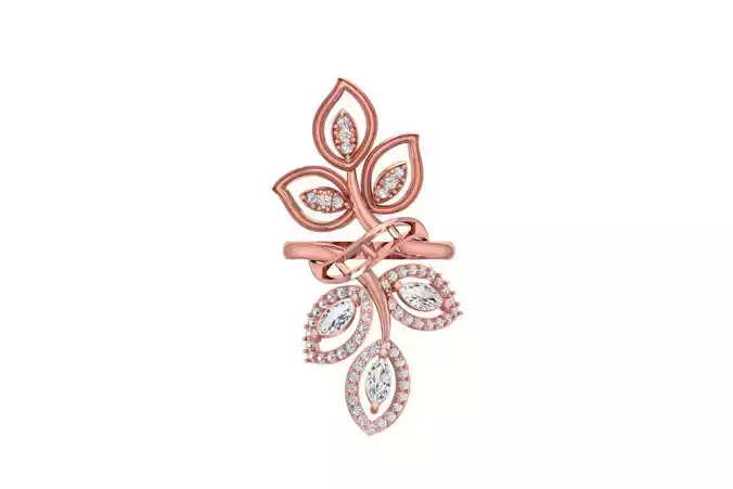 Women Rings 3dm STL OBJ FBX Renders Details