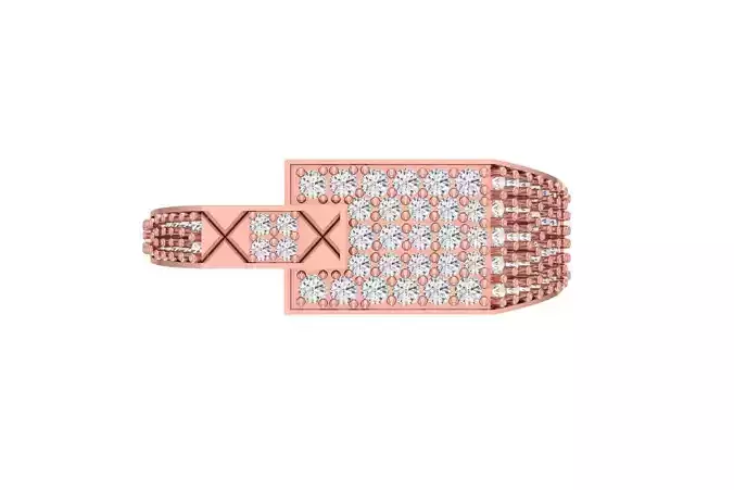 Women Rings 3dm STL OBJ FBX Renders Details