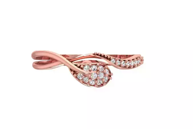 Women Rings 3dm STL OBJ FBX Renders Details